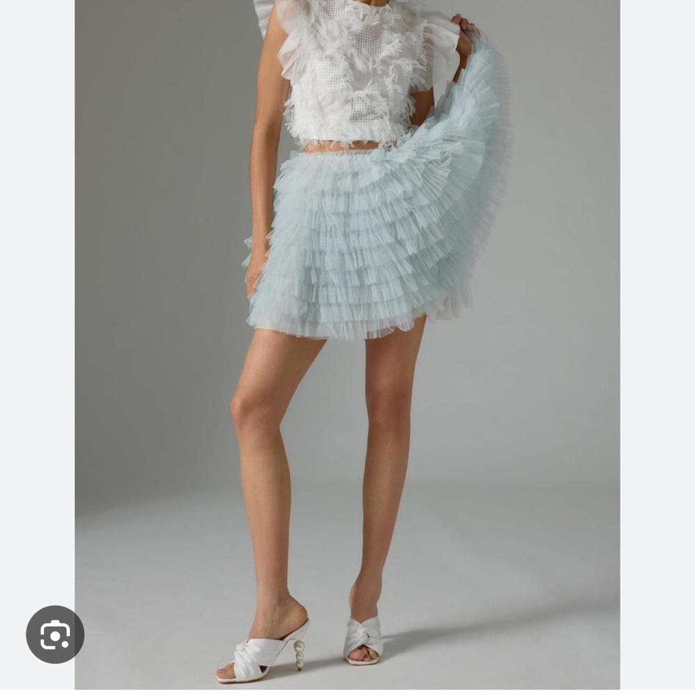 NWT loveshackfancy imena skirt. Size 6